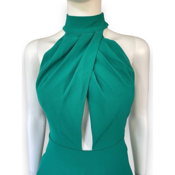 NWT Marciano Los Angeles Women's Romper Green Sleeveless Full Zip Size 2 - Picture 2 of 14